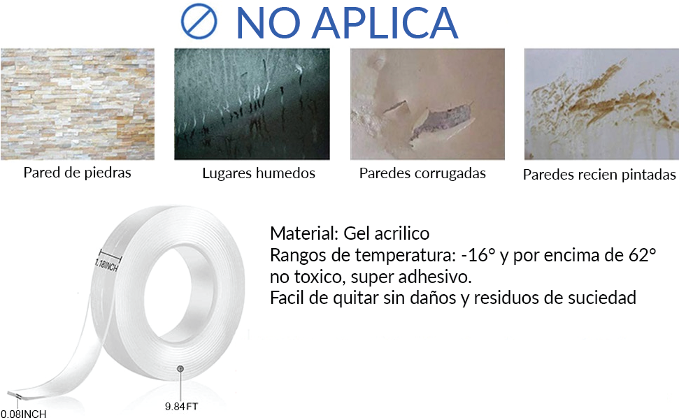 "Oferta 2x1" Cinta Mágica Nano 3 METROS