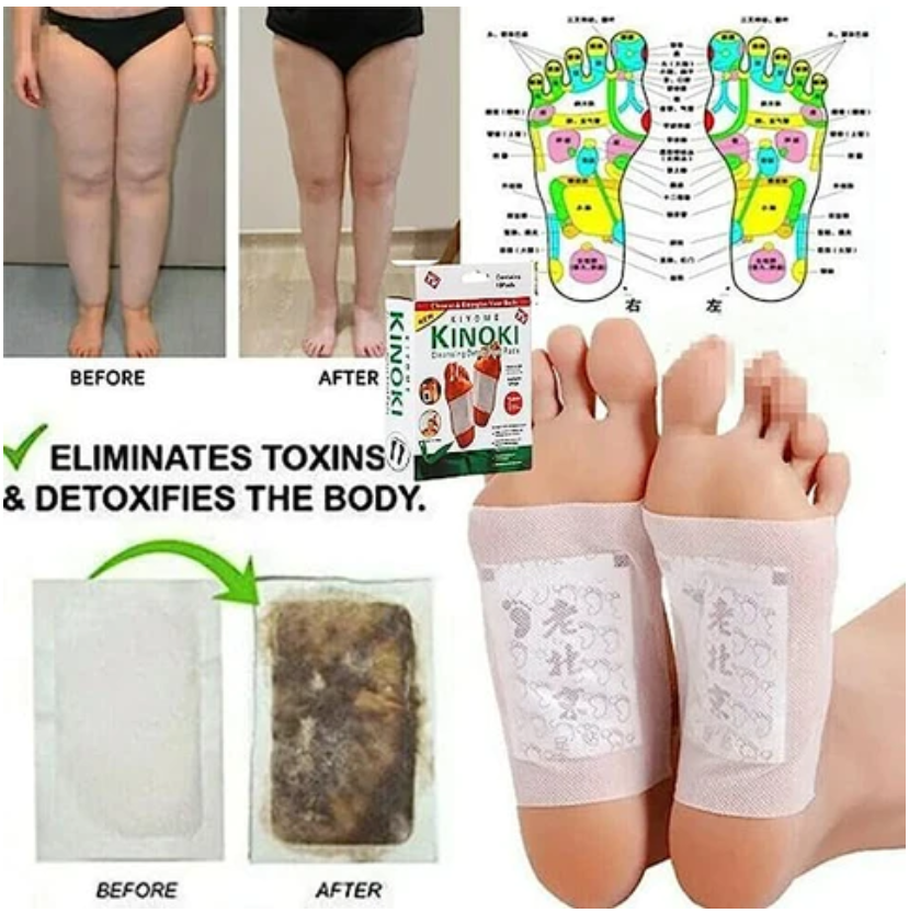 Parches KINOKI Desintoxicación Pack 3 Pack 30 unidades