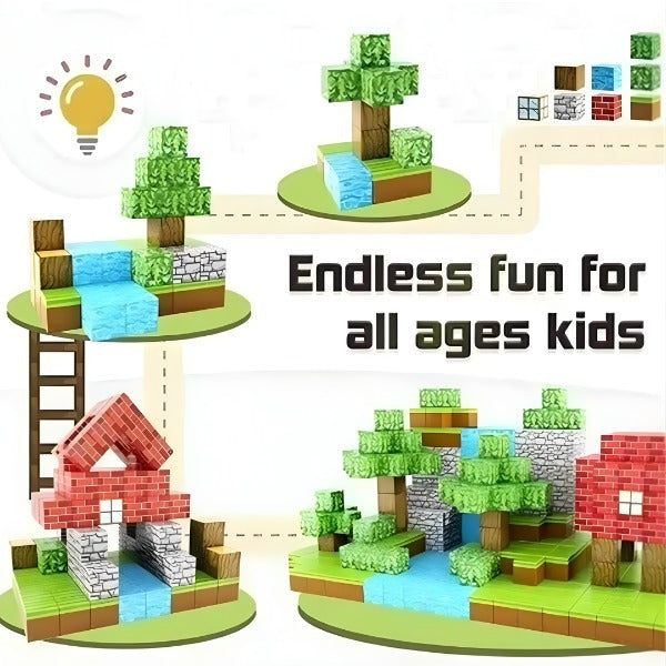 Bloques Magnéticos de 75 Piezas