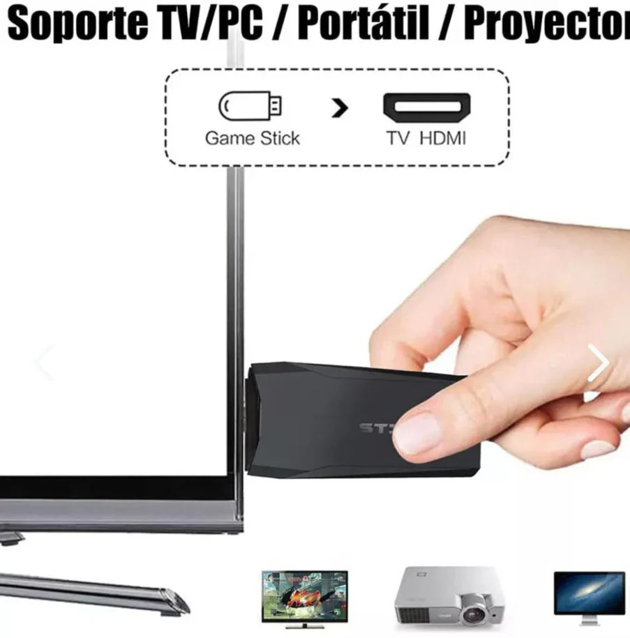 Consola De Videojuego Game Stick 64gb