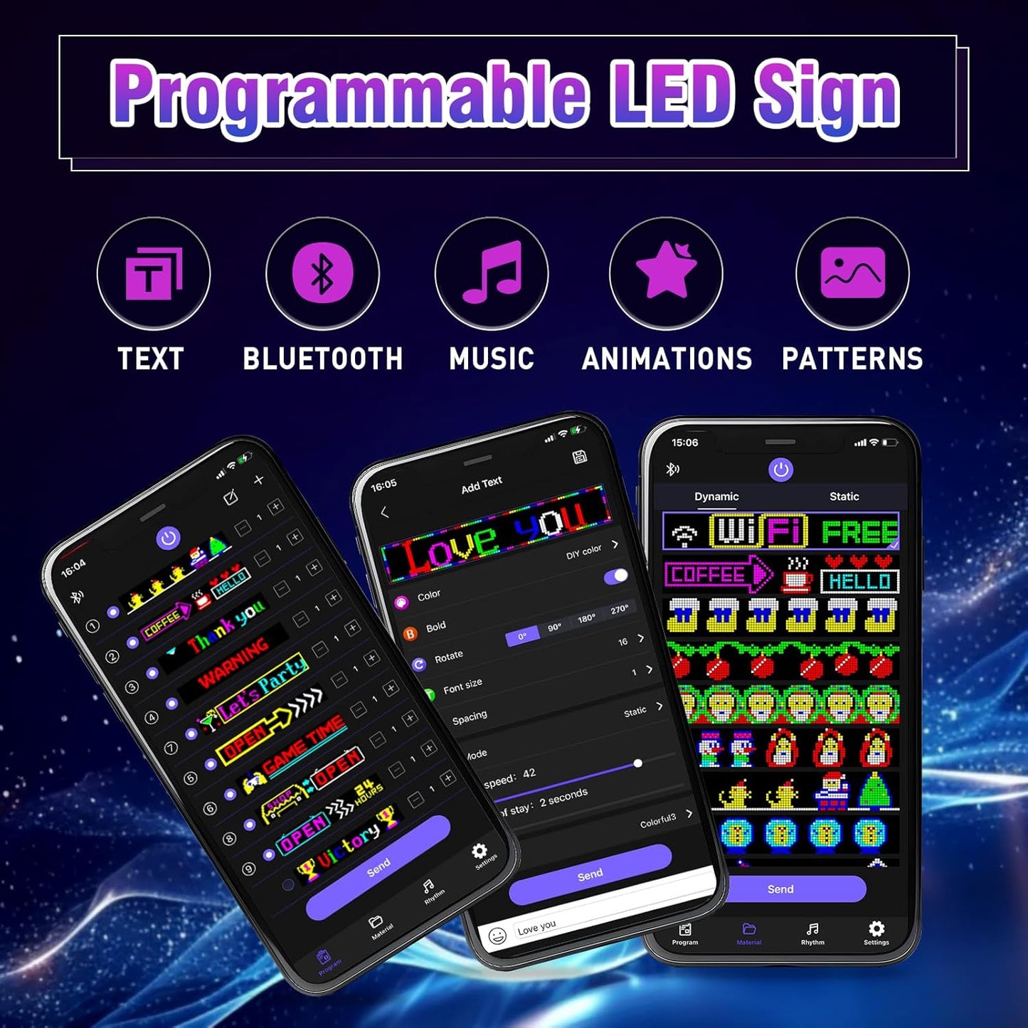 PANTALLA FLEXIBLE LED (Para auto o negocio) 🚗