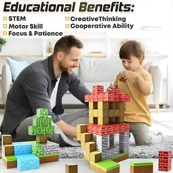 Bloques Magnéticos de 75 Piezas