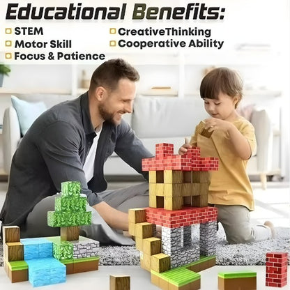 Bloques Magnéticos de 75 Piezas