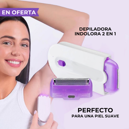 Depiladora Indolora 2 en 1