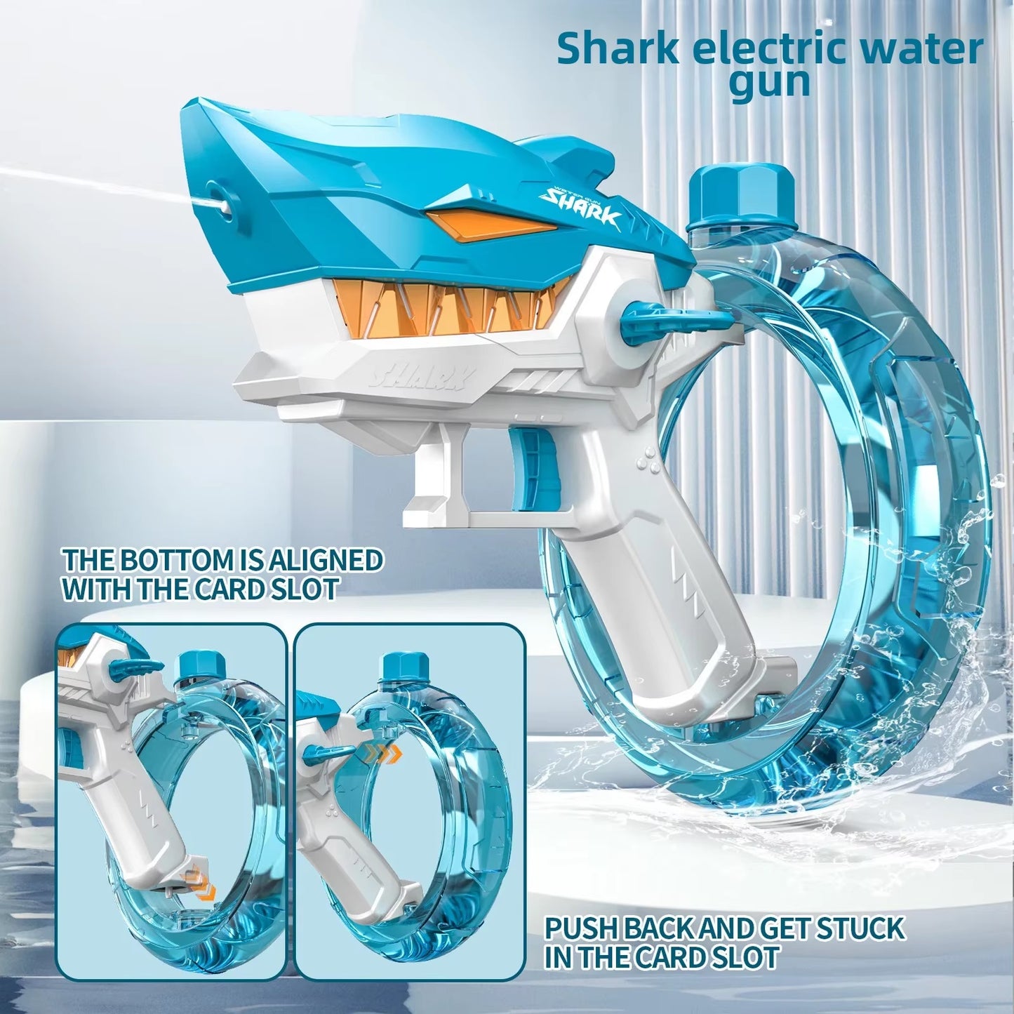 SharkBlaster™ PISTOLA DE AGUA SHARK JUGUETE