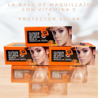 BeautyCrem C™ - Base de Maquillaje en Crema con Vitamina C y Protector Solar😍